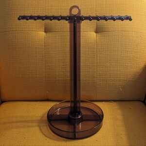 Purple Acrylic Jewelry Display Organizer | Holds Upwards of 30 Pieces